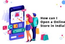 How can I open a online store in India?